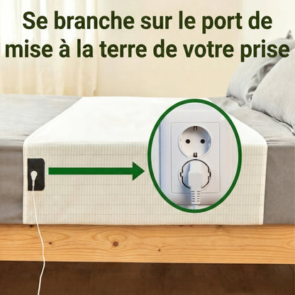 Zéro-Volt™ Drap de mise à la terre