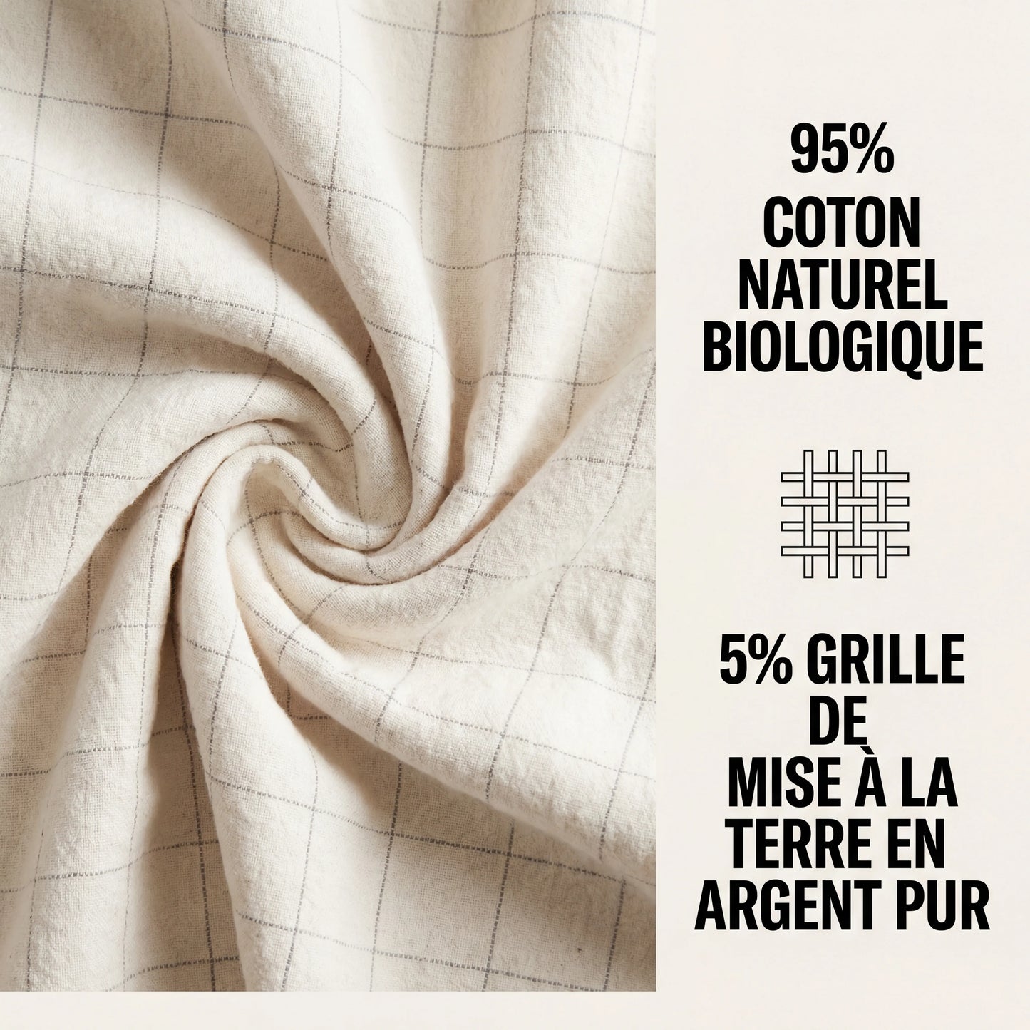 Zéro-Volt™ Drap de mise à la terre