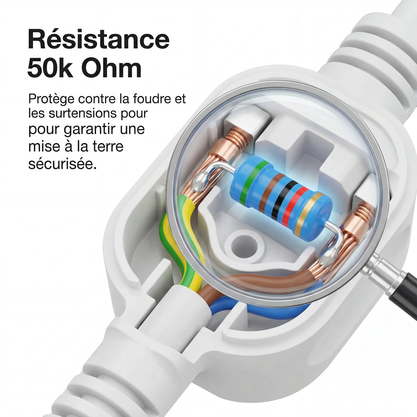 Zéro-Volt™ Drap de mise à la terre