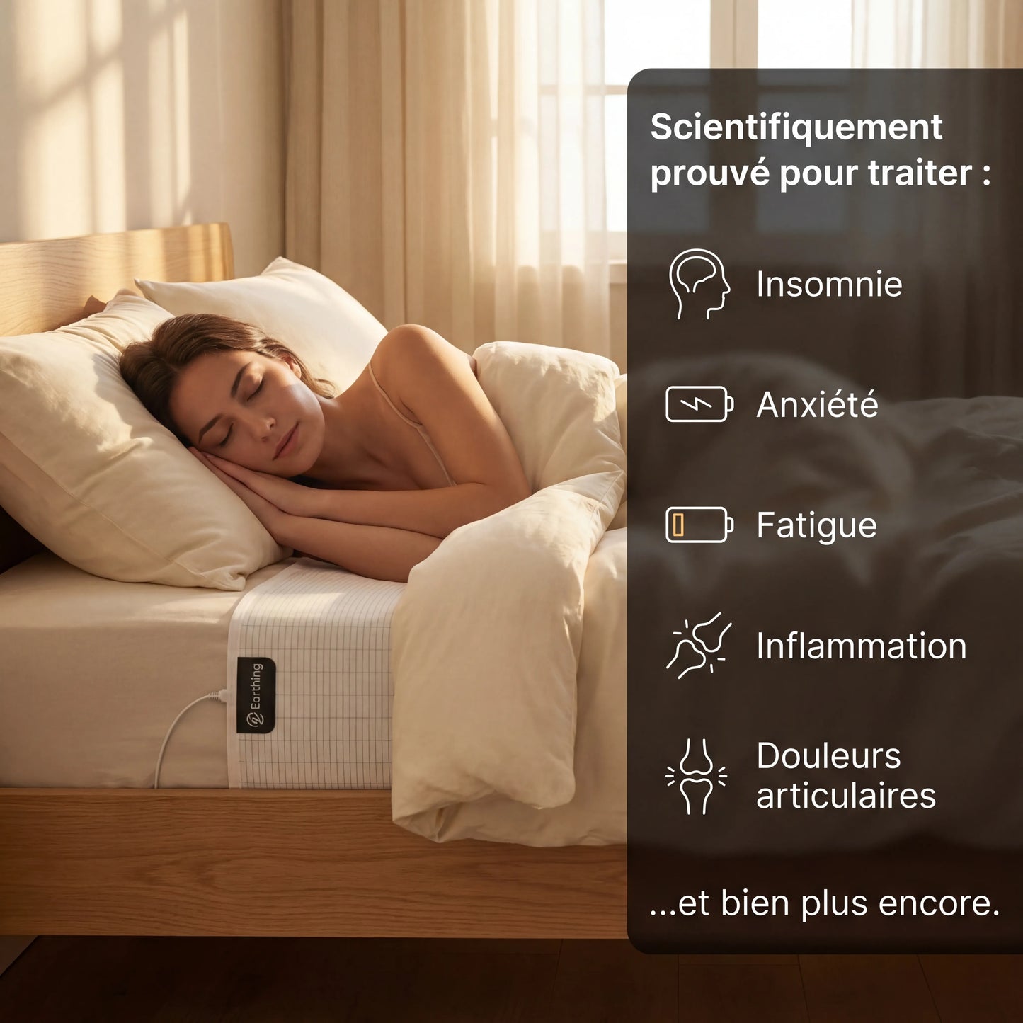 Zéro-Volt™ Drap de mise à la terre